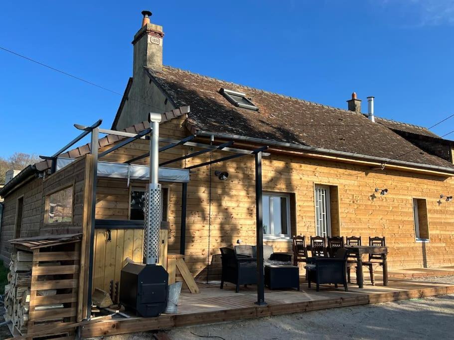 Relaxing Cottage Bain Nordique Ancinnes Exterior foto